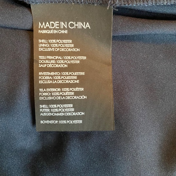 Club Monaco Strappy Navy & Black Lace Tiered Maxi Dress, Size 2 - Picture 12 of 12